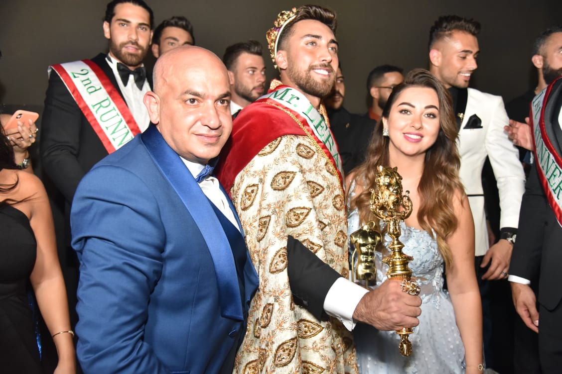 نضال بشراوي وملك جمال لبنان للعام 2020