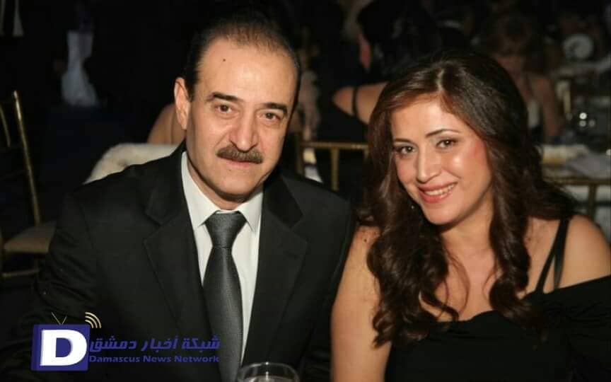 بسام كوسا وزوجته