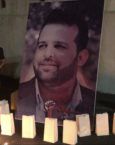 Large Picture of Alaa Abou Fakher at His Vigil in LA