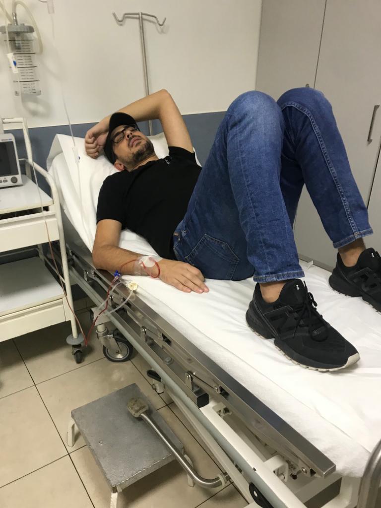 محمد خيري في المستشفى