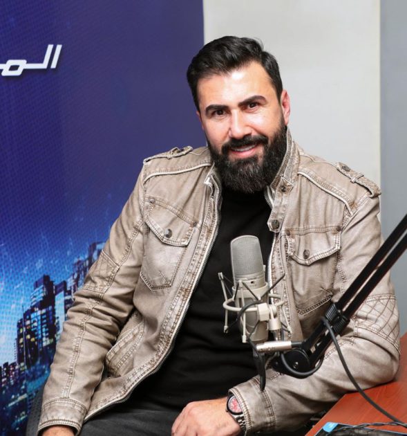 خالد القيش في المختار: أنا نجم أول والبطولات تأتيني من الخارج - صور من الاستديو