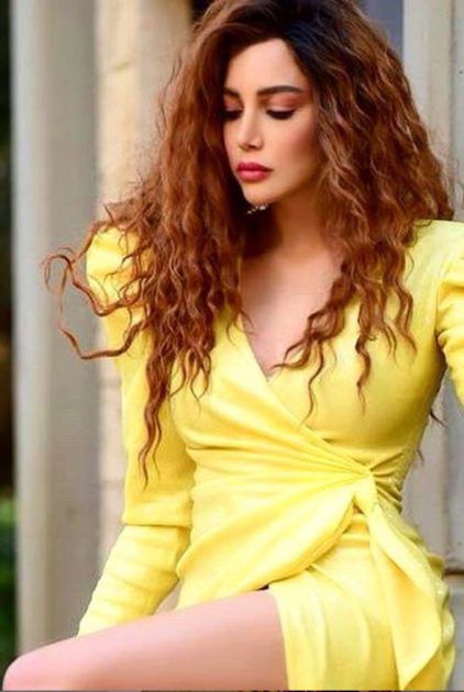 ردّة فعل أمل عرفة بعد خطوبة طليقها من المغنية اللبنانية - صور العروس 