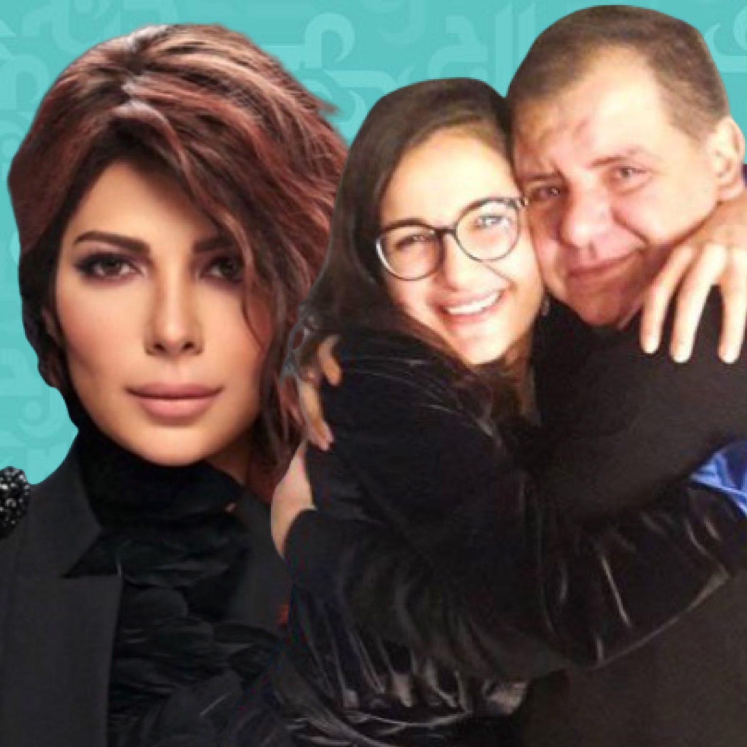 أيمن الذهبي علّم طفلته من زوجته الثانية على حب طليقته أصالة - فيديو