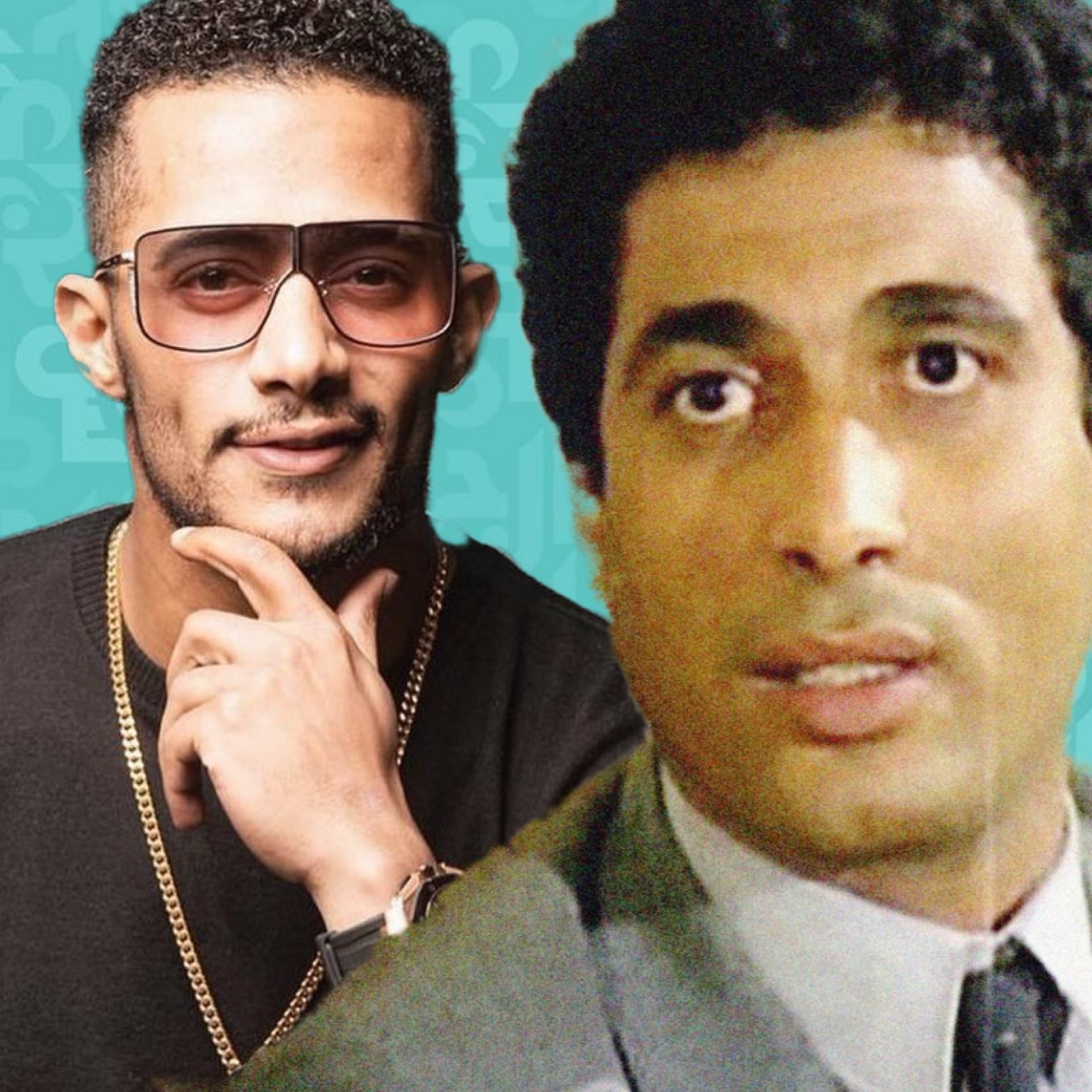 محمد رمضان وأحمد زكي
