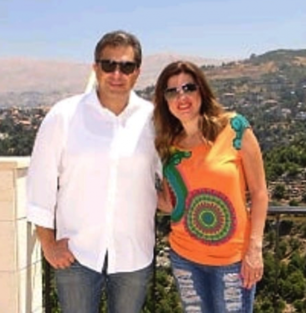 رانيا فريد شوقي وزوجها