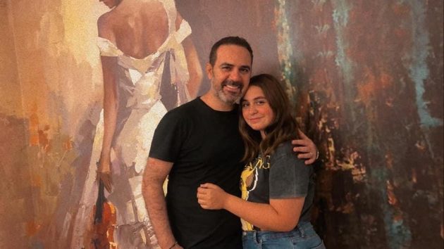 وائل جسار وأجمل صورة مع ابنته