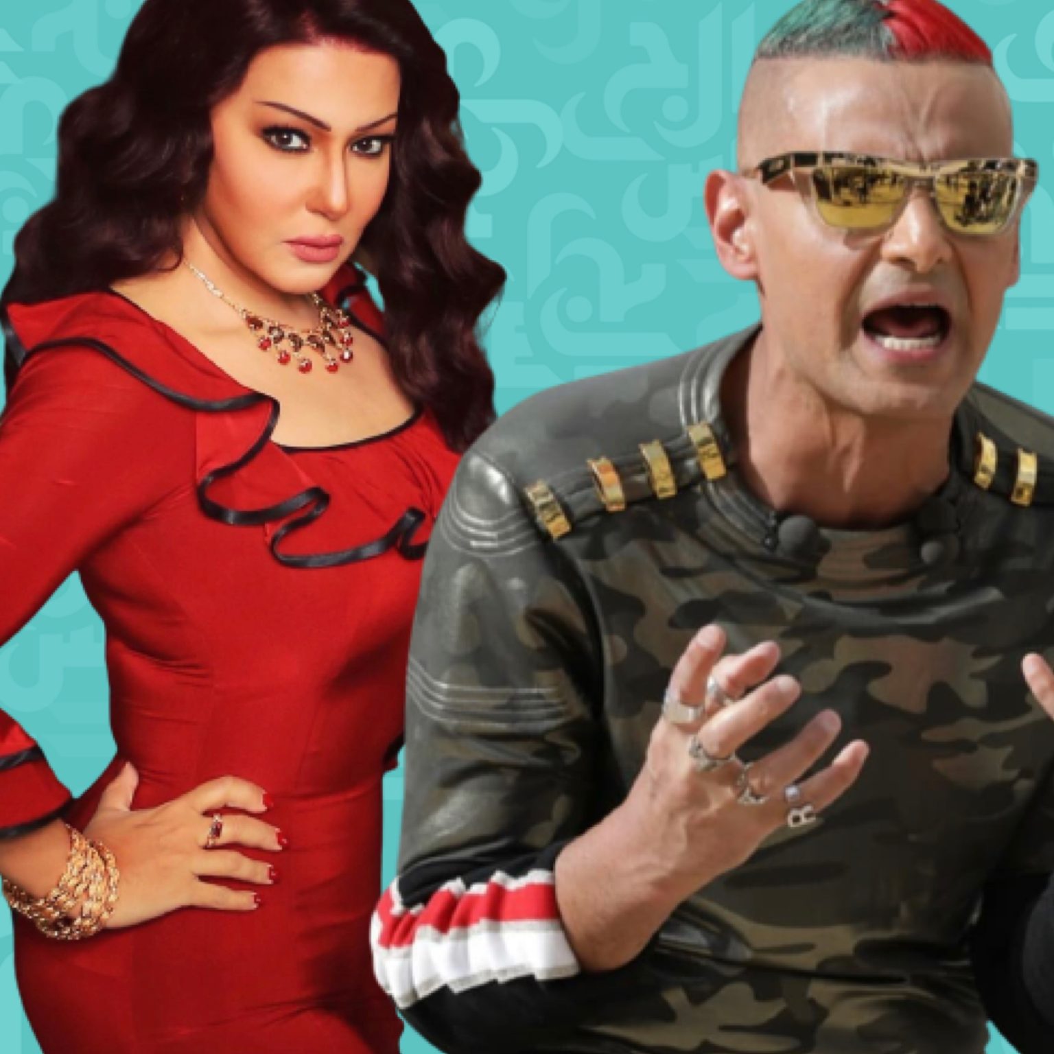رامز جلال يهين سمية الخشاب ويصفها بالناقة