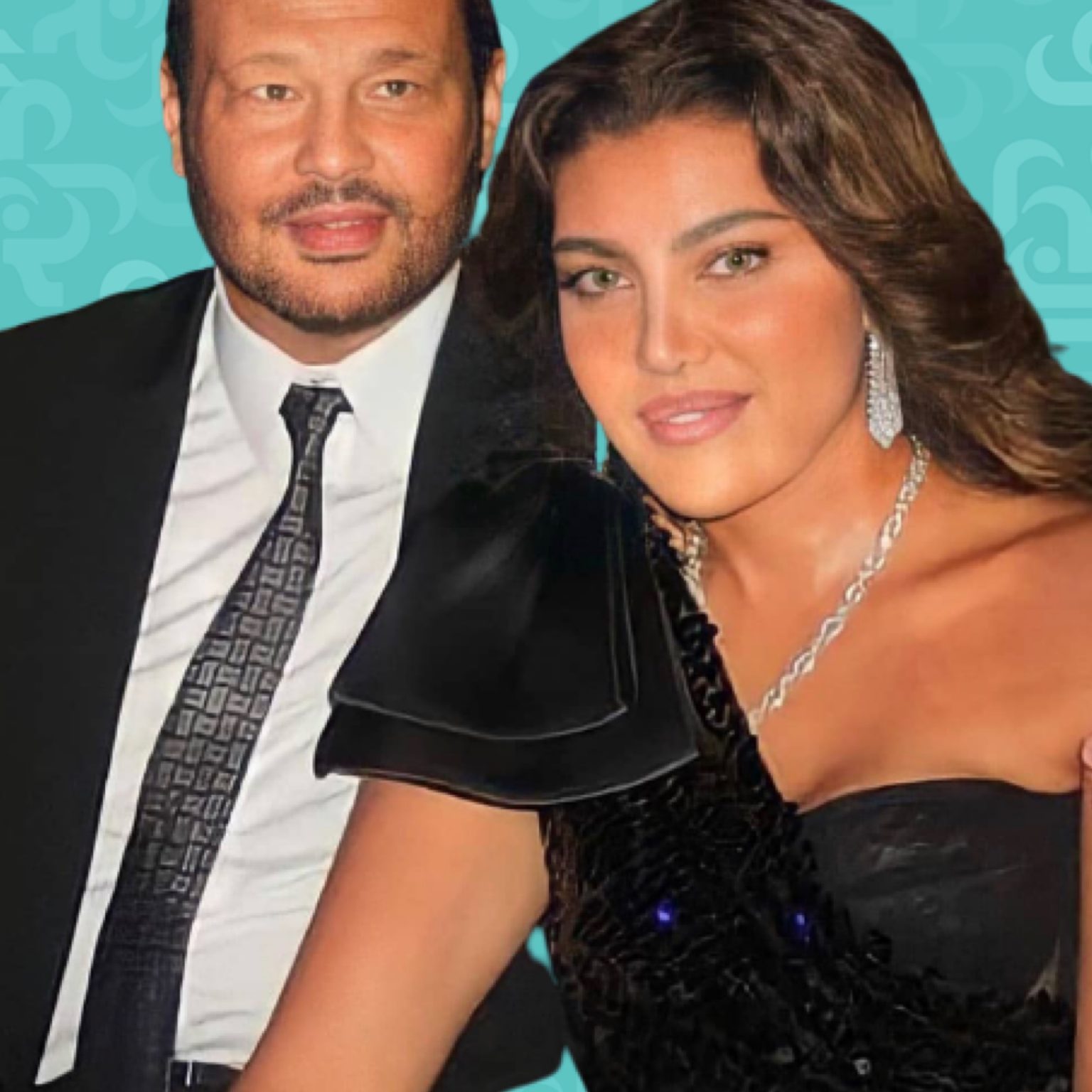 بوسي شلبي تضع يدها على بطن ريهام حجاج