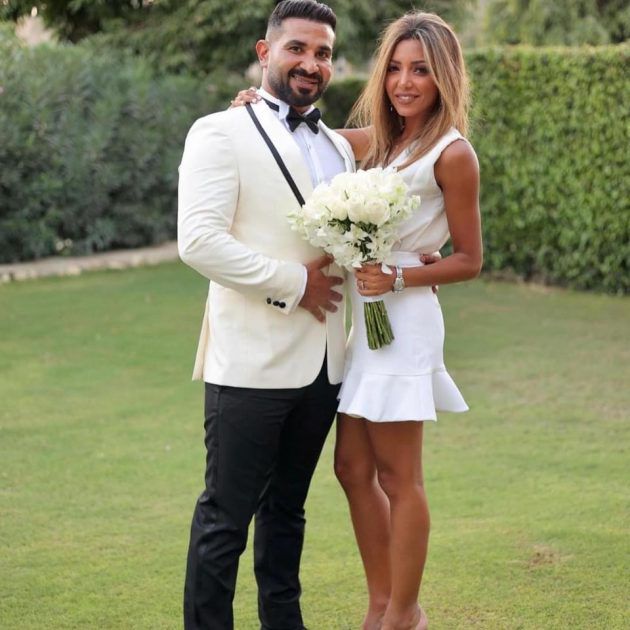 أحمد سعد وزوجته