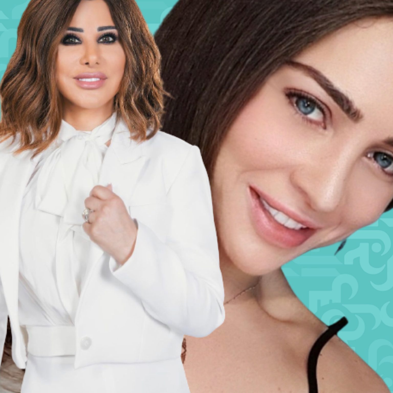 مي عز الدين ونجوى كرم خارج السرب