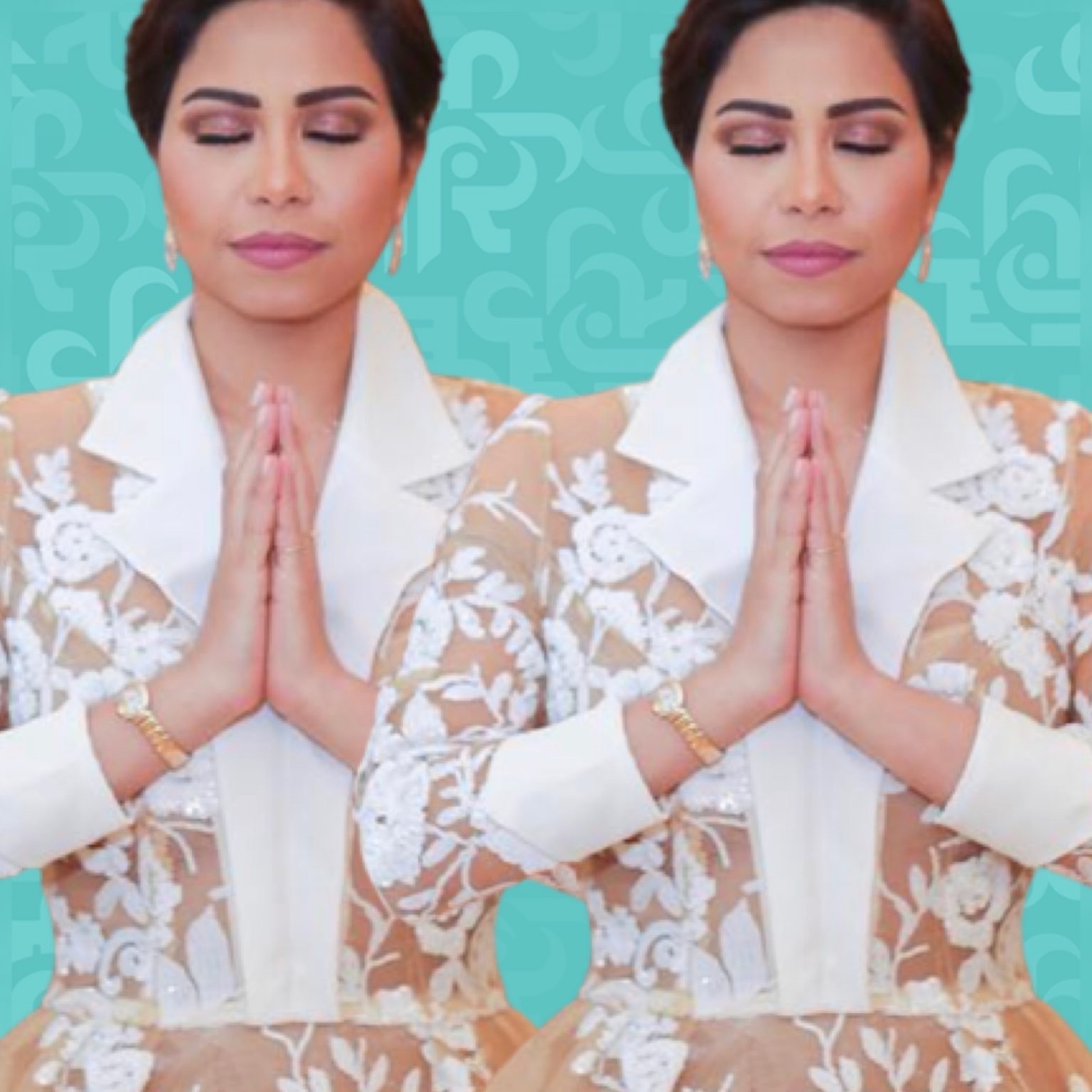 شيرين تتحدث مع العفاريت في منزلها