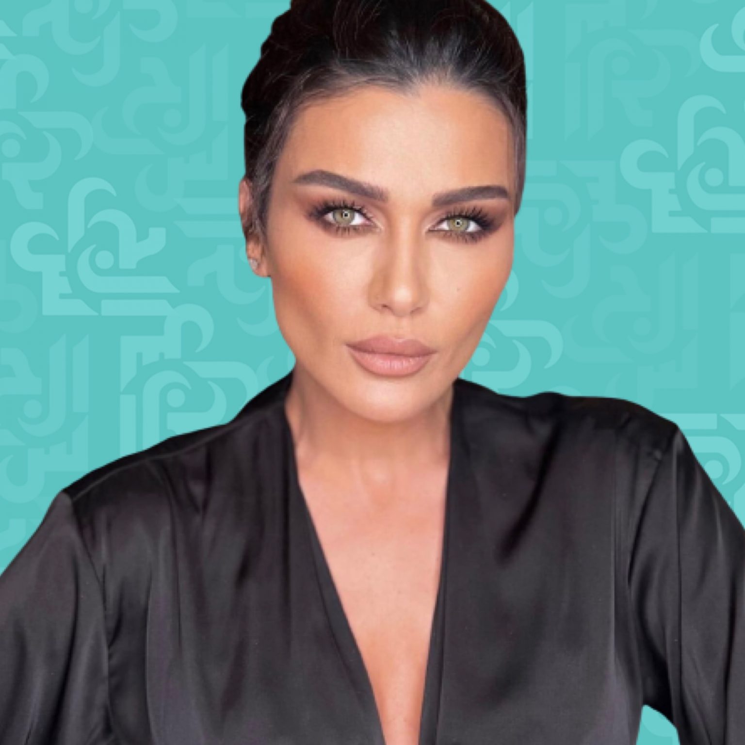 نادين الراسي في وجهها حياة - صورة
