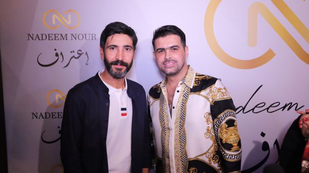 نديم نور والممثل اللبناني وسام صباغ
