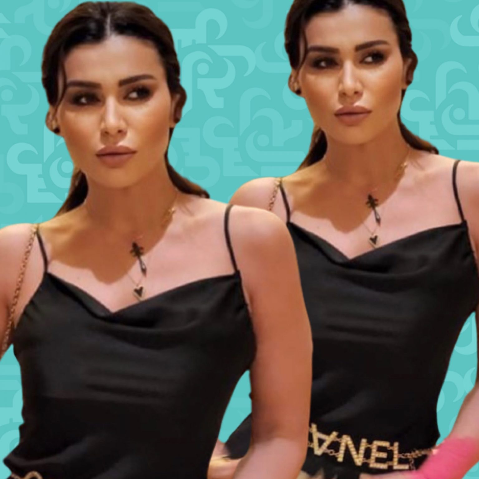نادين الراسي توجه رسالة جديدة لجورج الراسي – صورة نادين الراسي ومناقيش بقيمة ١٣٥$ - صورة