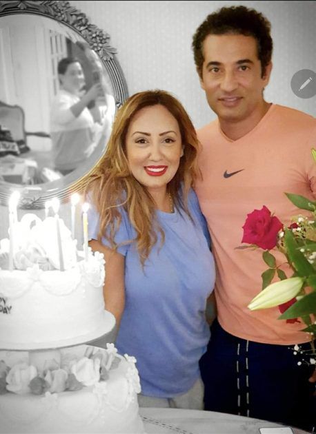 شيماء فوزي زوجة عمرو سعد تهنئه بعيد ميلاده - صور