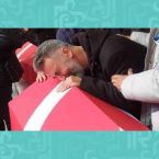 نجم مسلسل (ارطغرل) ينهار في جنازة طفلته التي ماتت بإنفجار تركيا