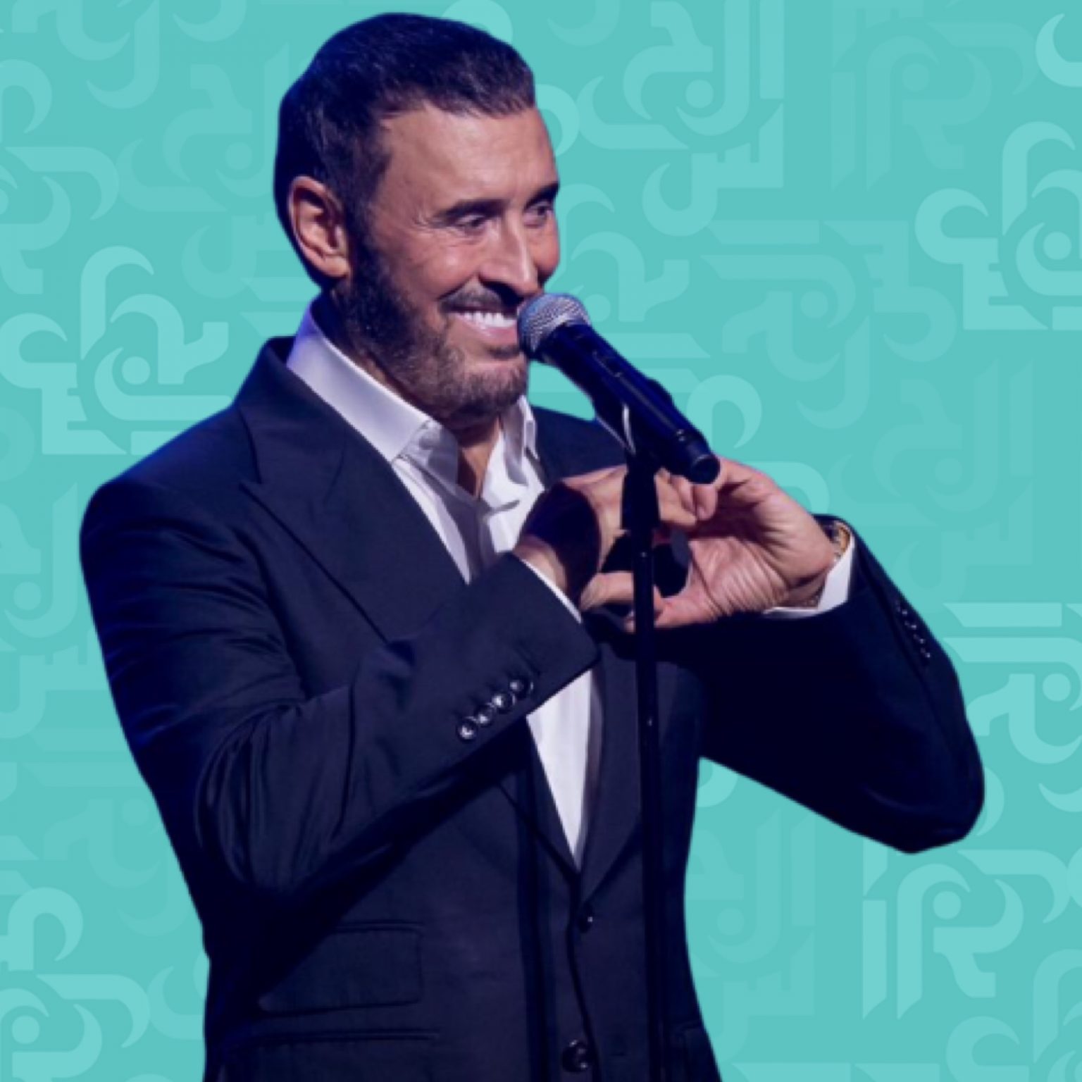 كاظم الساهر يقف امام ١٠ الاف شخص
