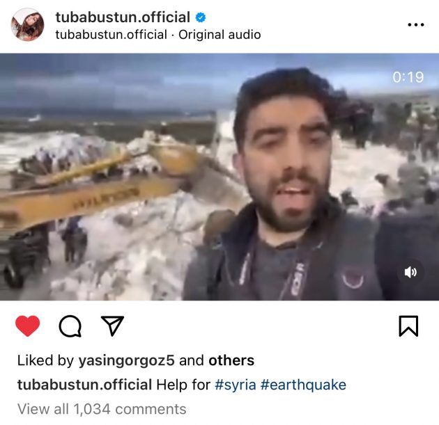 توبا بويوكستون تدعو لمساعدة سوريا!