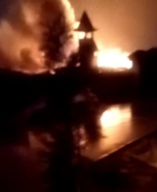 سركان تشاي أوغلو ينجو من حريق ضخم في موقع التصوير