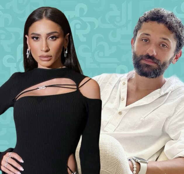 كريم محمود عبد العزيز ودينا الشربيني
