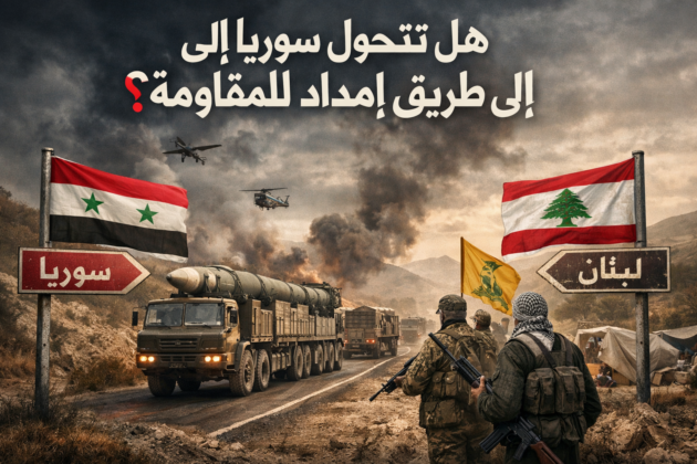 هل تتحول سوويا الى طريق امداد للمقاومة