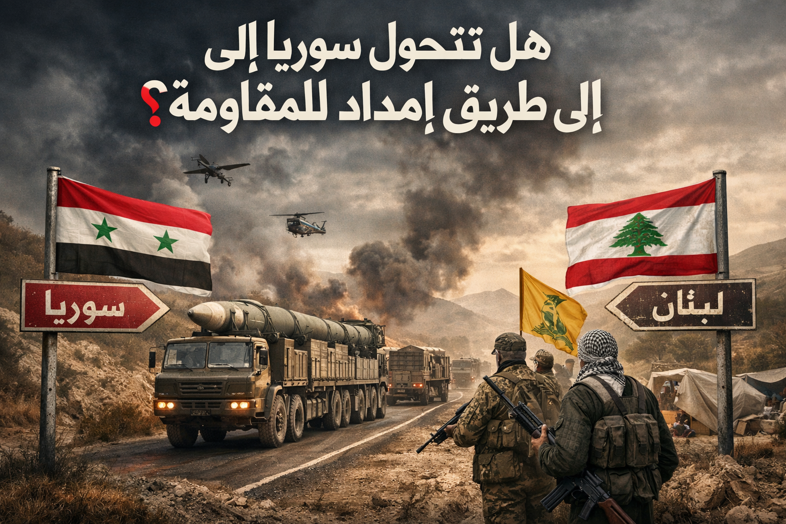 هل تتحول سوويا الى طريق امداد للمقاومة