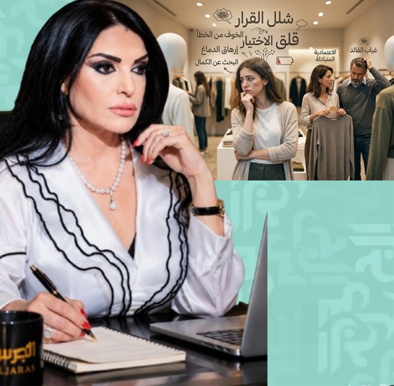 نضال الاحمدية: العجز عن اتخاذ قرار تحليل علمي يساعدك